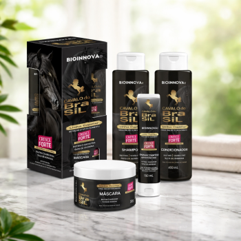 KIT CAPILAR CAVALO DO BRASIL 4 ITENS BIOINNOVA