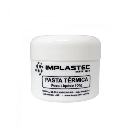 Pasta Térmica para Processador 100 Gramas - Vendido Unitário - Implastec - PAPT1006CX