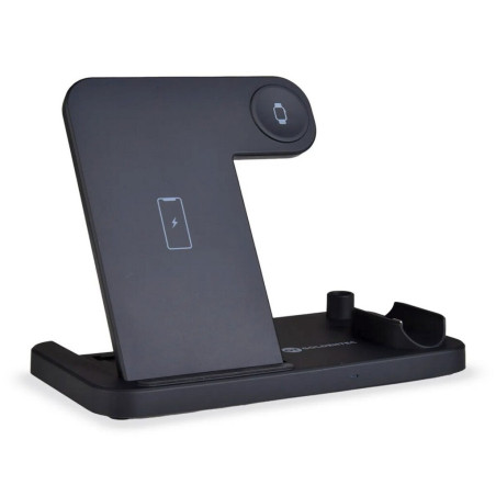 Carregador sem Fio com Qi 4 em 1 Compatível iPhone, Apple Watch, AirPod e Apple Pencil - Goldentec - 45204