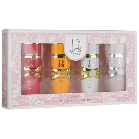 Kit Perfumes Lattafa My Yara Collection EDP 4 de 25mL