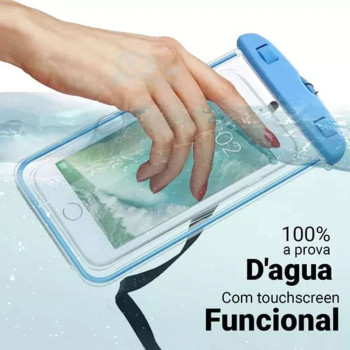 Capa Capinha a Prova D'água Diversos Modelos até 7.0 Polegadas - Cores Sortidas