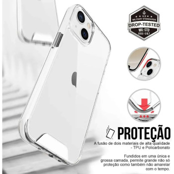 Capinha Transparente Space Collection - Motorola / Xiaomi
