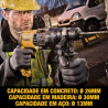 Martelete Perfurador e Rompedor Eletropneumático SDS 800W 1" 26mm 220 Volts Dewalt - D25133KB2