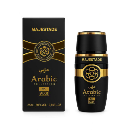 Perfume Árabe Masculino Majestade Arabic Collection A001 - 25ml