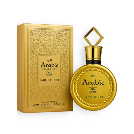 Perfume Árabe Masculino Fakhar Ouro Arabic Collection A008 - 25ml