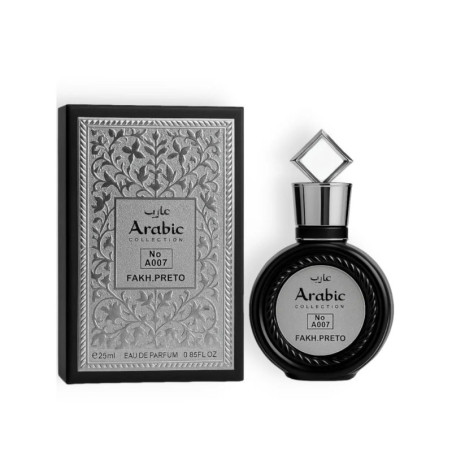Perfume Árabe Masculino Fakhar Preto Arabic Collection A007 - 25ml
