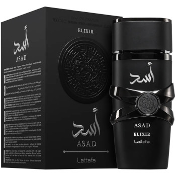 Asad Elixir Lattafa Eau de Parfum Masculino 100ml
