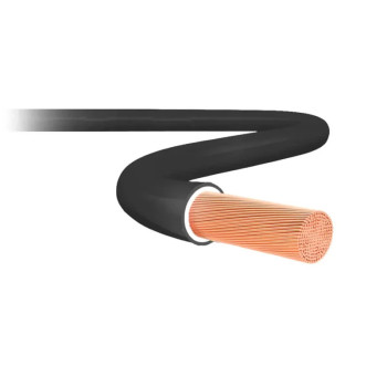 Cabo Flexivel 10.0mm Preto - 100M Cobrecom (Metro)