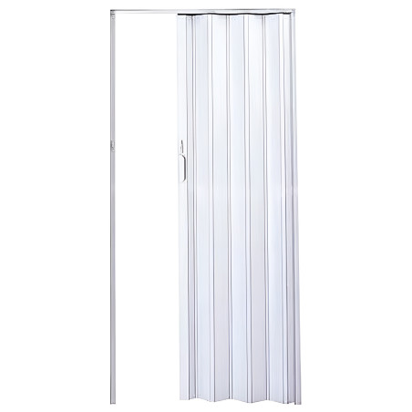 Porta Sanfonada 210X84 Branco Neve Plasflex