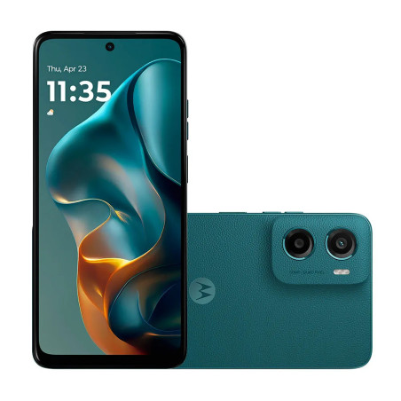 Smartphone Motorola moto G05 4G, 256GB de Armazenamento, 4GB RAM+até 8GB RAM Boost, com IA, Verde