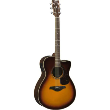 Violão Yamaha FSX830C Eletroacústico Aço Sunburst