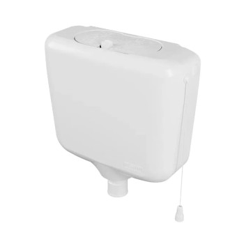 Caixa de Descarga 9L/6L Branca Astra – Econômica e Resistente