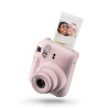 Kit Câmera Instax Mini 12 com pack 10 fotos Mermaid Tail e Bolsa Rosa