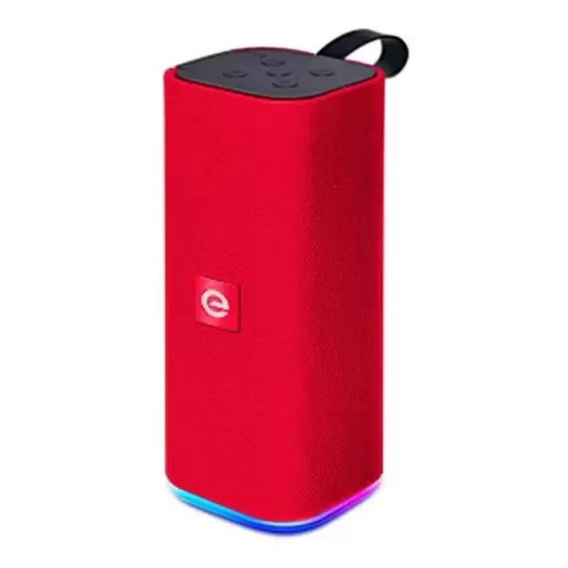 Caixa de Som Portátil Exbom 10W Bluetooth, Rádio FM, Auxiliar, USB e Cartão de Memória Vermelho - CS-M33BTL-3458