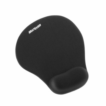 Mouse Pad Gel Multilaser AC021 com Apoio de Punho Preto | Silva Shopping