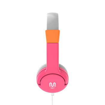 Headset Infantil Multilaser PH378 Rosa com Microfone P2/P3 | Silva Shopping