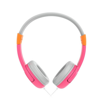 Headset Infantil Multilaser PH378 Rosa com Microfone P2/P3 | Silva Shopping