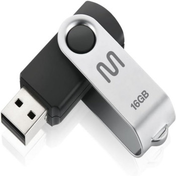 Pen Drive Multilaser 16GB Twist PD988 Preto USB 2.0 | Silva Shopping