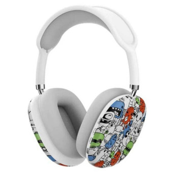 Headset Bluetooth 5.3 X-CELL XC-BTH-52 Branco Monsters | Silva Shopping