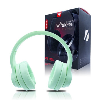 Headset Bluetooth 5.0 X-Cell KTS-P108 Verde com Microfone | Silva Shopping