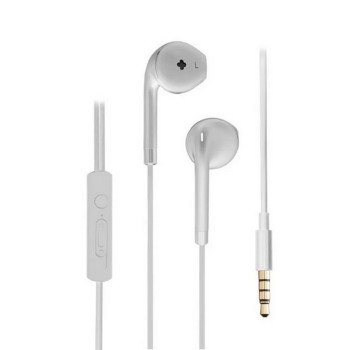 Fone de Ouvido Pulse PH333 Intra-Auricular com Microfone P2 Branco | Silva Shopping