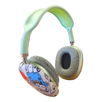 Headset Bluetooth 5.3 X-CELL XC-BTH-52 Monsters Verde | Silva Shopping