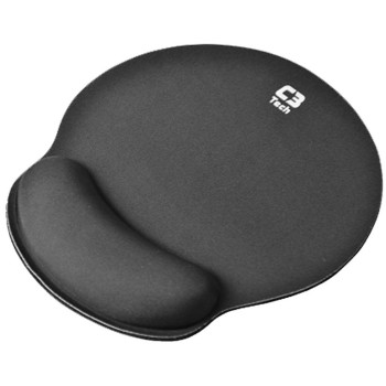 Mouse Pad C3Tech MP-100 com Apoio de Punho em Gel | Silva Shopping