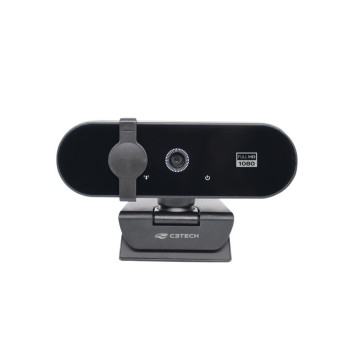 Webcam C3Tech WB-150 Full HD 1080p com Microfone | Silva Shopping