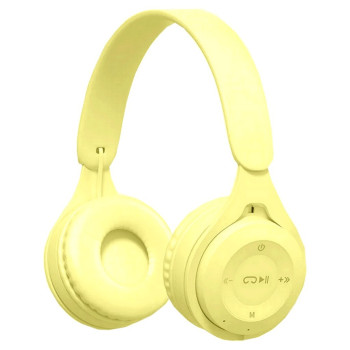 Fone de Ouvido Bluetooth 5.3 X-CELL XC-BTH-61 Amarelo | Silva Shopping