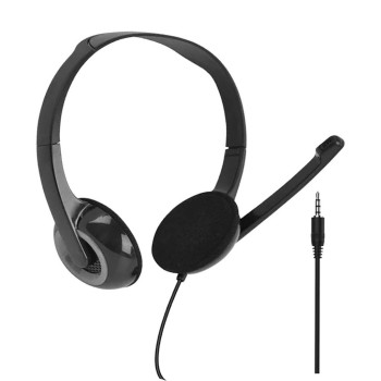 Fone de Ouvido Headset P3 Multilaser PH367 Preto | Silva Shopping