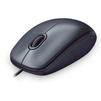 Mouse USB Logitech M100 1000 DPI Preto 910-001601 | Silva Shopping