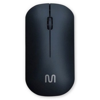 Mouse Sem Fio Multilaser MO307 1200 DPI Slim Preto | Silva Shopping