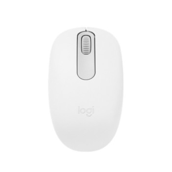 Mouse Sem Fio Logitech M196 1000 DPI Branco Bluetooth | Silva Shopping