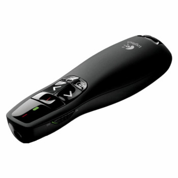 Apresentador Sem Fio Logitech R400 com Laser 10m | Silva Shopping