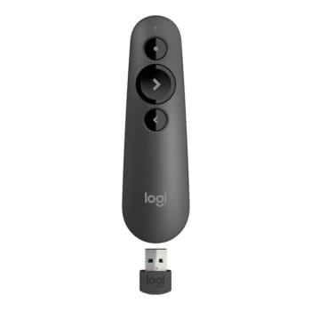 Apresentador Sem Fio Logitech R500S com Laser 20m | Silva Shopping