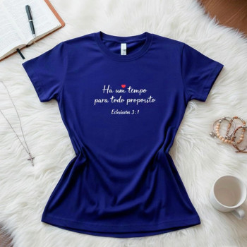 Blusa Feminina T-Shirt Manga Curta Estampada | Silva Shopping