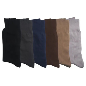 Meia Social Masculina Várias Cores Confortável | Silva Shopping
