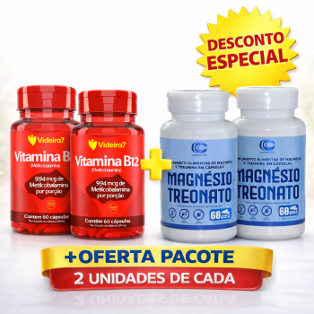 Kit Magnesio e Vitamina B12