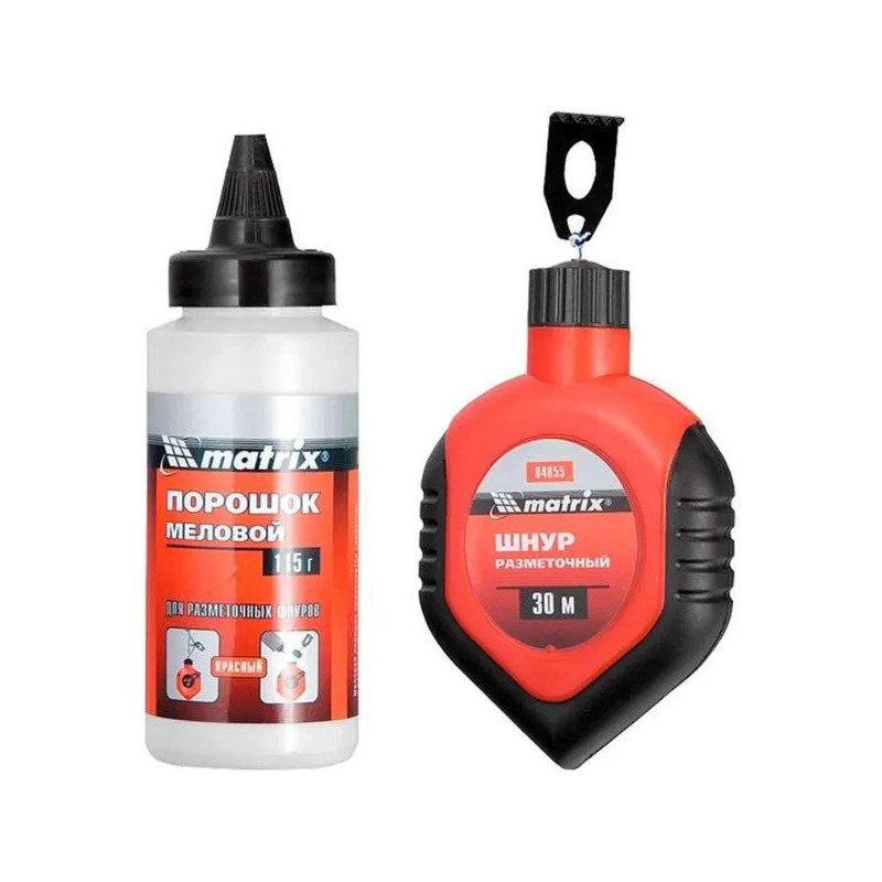 CARRETEL DE LINHA COM GIZ PARA DRYWALL(30M) TUBO COM GIZ VERMELHO MTX CARRETEL DE LINHA COM GIZ PARA DRYWALL(30M) TUBO COM GIZ VERMELHO MTX