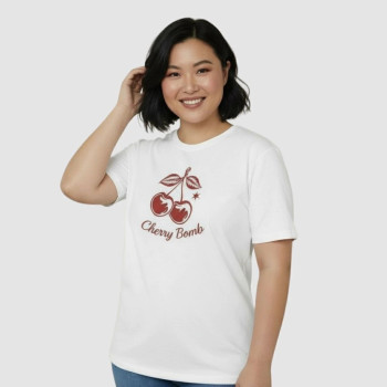 T-Shirt Cherry - Off White