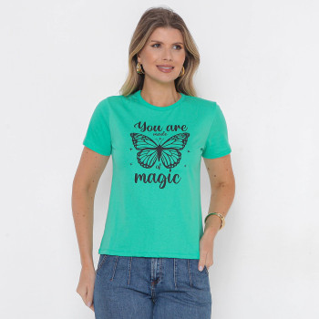 T-Shirt You Are Magic - Verde