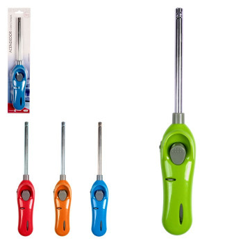 Acendedor de fogao a gas color 23cm recarregavel