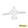 BUCHA DE FIXACAO PARA GESSO N. 02 15 A 23MM C/50 IV PLAST