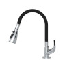 TORNEIRA ABS PIA COZINHA MESA GOURMET TRIPLO JET PRETA MONOC 1/4 VOLTA 1/2 DN15 CR 1168 DELTA