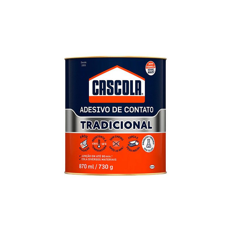 ADESIVO DE CONTATO 730G LATA CASCOLA ADESIVO DE CONTATO 730G LATA CASCOLA