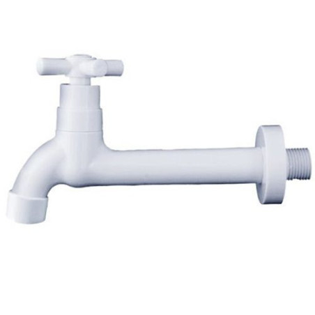TORNEIRA ABS PIA 18CM COM AREJADOR BRANCA CRUZETA CIVITT