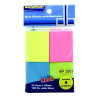 BLOCO ADESIVO ANOTACAO MP2001-37.5X50MM NEON 4 CORES COM 100 FOLHAS CADA MASTERPRINT
