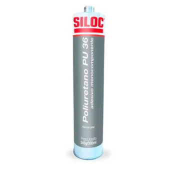 ADESIVO PU 36 BRANCO 300ML 345G SILOC